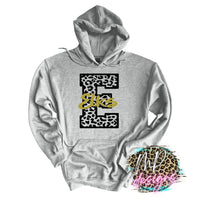 ELKS E LEOPARD LONG SLEEVE/SWEATSHIRT