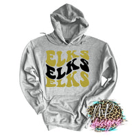 ELKS WAVY RETRO LONG SLEEVE/SWEATSHIRT