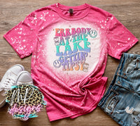 ERRBODY AT THE LAKE BLEACHED T-SHIRT