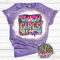 GIRLS TRIP BLEACHED T-SHIRT
