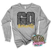 GO BEARCATS LEOPARD LONG SLEEVE/SWEATSHIRT