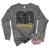 GO BEARCATS LEOPARD LONG SLEEVE/SWEATSHIRT