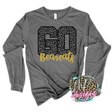 GO BEARCATS LEOPARD LONG SLEEVE/SWEATSHIRT
