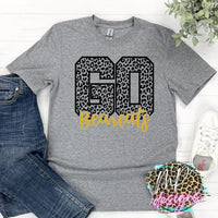 GO BEARCATS LEOPARD T-SHIRT