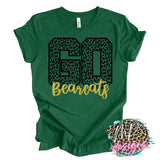 GO BEARCATS LEOPARD T-SHIRT