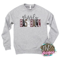 GRIZZLY BASEBALL GRUNGE SWEATSHIRT