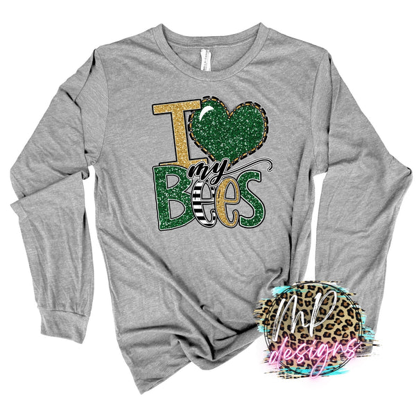 I LOVE MY BEES LONG SLEEVE/SWEATSHIRT
