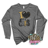 I LOVE MY ELKS LONG SLEEVE/SWEATSHIRT