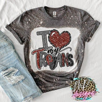 I LOVE MY TROJANS T-SHIRT