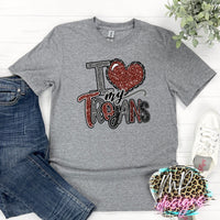 I LOVE MY TROJANS T-SHIRT