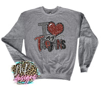 I LOVE MY TROJANS LONG SLEEVE/SWEATSHIRT