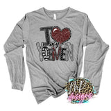 I LOVE MY YOEMEN LONG SLEEVE/SWEATSHIRT