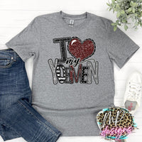 I LOVE MY YOEMEN T-SHIRT