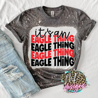 IT'S AN EAGLE THING RED T-SHIRT