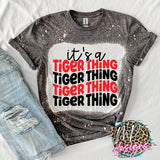 IT'S A TIGER THING RED T-SHIRT