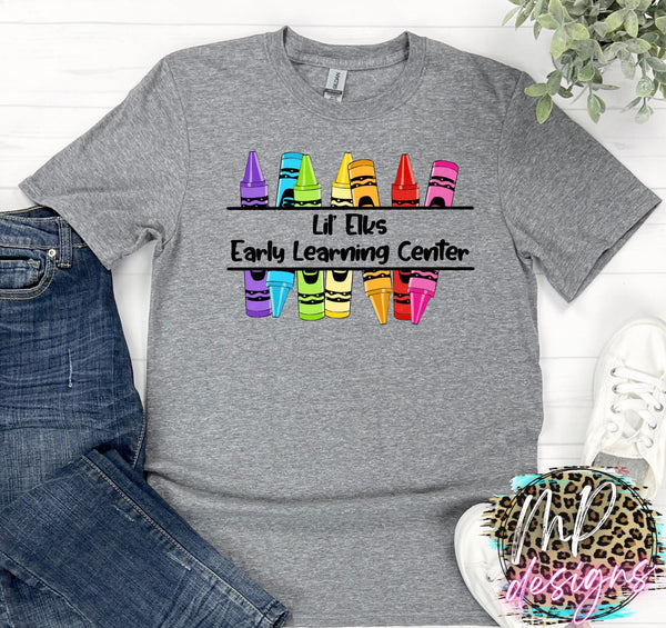 LIL ELKS CRAYONS T-SHIRT