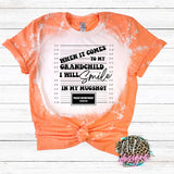 MUGSHOT BLEACHED T-SHIRT