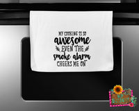 MY COOKING IS SO AWESOME KITCHEN TOWEL