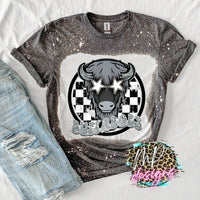 BUFFALOES PREPPY MASCOT PURPLE T-SHIRT