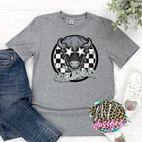 BUFFALOES PREPPY MASCOT PURPLE T-SHIRT