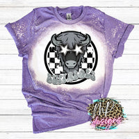 BUFFALOES PREPPY MASCOT PURPLE T-SHIRT