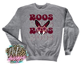 ROOS PREPPY MASCOT LONG SLEEVE/SWEATSHIRT