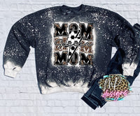SOCCER MOM BOLT BLEACHED SWEATSHIRT