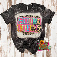 SHOW QUEEN BLEACHED T-SHIRT