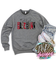 TERROR BASEBALL GRUNGE SWEATSHIRT