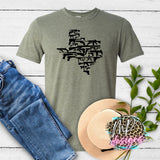 TEXAS GUNS T-SHIRT