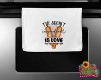 THE SECRET INGREDIENT IS LOVE KITCHEN TOWEL