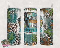 THIS IS HOW I FIGHT MY BATTLES 20 OZ TUMBLER