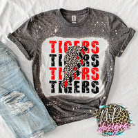 TIGERS BOLT RED T-SHIRT