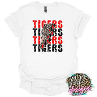 TIGERS BOLT RED T-SHIRT