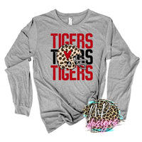 TIGERS CHEETAH HELMET LONG SLEEVE/SWEATSHIRT
