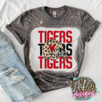 TIGERS CHEETAH HELMET T-SHIRT