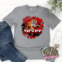 TIGERS RED-BLACK T-SHIRT