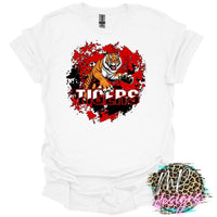 TIGERS RED-BLACK T-SHIRT