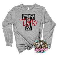 TIGERS T LEOPARD RED LONG SLEEVE/SWEATSHIRT