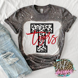 TIGERS T LEOPARD RED T-SHIRT