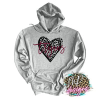 TROJANS LEOPARD HEART LONG SLEEVE/SWEATSHIRT