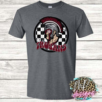 TROJANS PREPPY MASCOT T-SHIRT