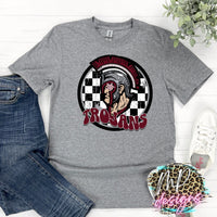 TROJANS PREPPY MASCOT T-SHIRT