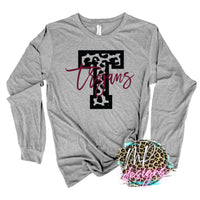 TROJANS T LEOPARD LONG SLEEVE/SWEATSHIRT