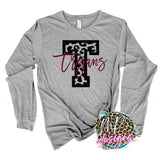TROJANS T LEOPARD LONG SLEEVE/SWEATSHIRT