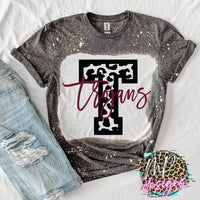 TROJANS T LEOPARD T-SHIRT