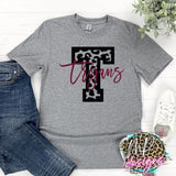 TROJANS T LEOPARD T-SHIRT