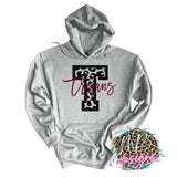 TROJANS T LEOPARD LONG SLEEVE/SWEATSHIRT