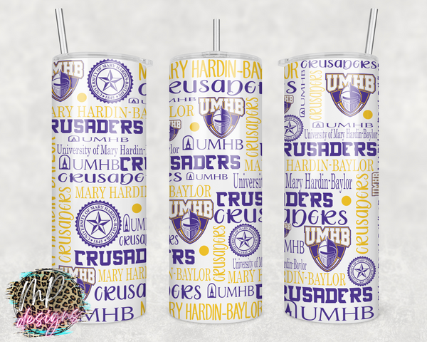 CRUSADERS SUBWAY ART 20 OZ TUMBLER