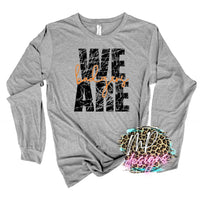 WE ARE BADGERS ORANGE LONG SLEEVE/SWEATSHIRT
